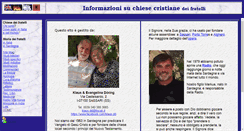 Desktop Screenshot of chiesacristiana.info